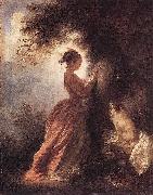 Jean-Honore Fragonard Souvenir France oil painting artist